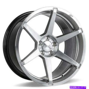 zC[@4{Zbg i4j19 "G[XzC[aff06@BHꂽtFCXiB43j (4) 19" Ace Alloy Wheels AFF06 Silver with Machined Face Rims(B43)