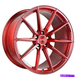 zC[@4{Zbg i4j19 "Vertini Wheels RFS1.1uVtLfB[bhiB1j (4) 19" Vertini Wheels RFS1.1 Brushed Candy Red Rims (B1)