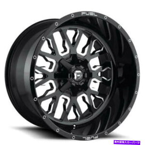 zC[@4{Zbg i4j20x10RzC[D611Xg[NOXubN~YIt[hiB41j (4) 20x10 Fuel Wheels D611 Stroke Gloss Black Milled Off Road Rims (B41)