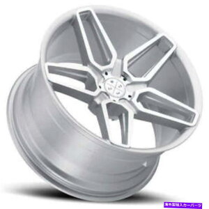 zC[@4{Zbg i4j20 "炵u[N_ChzC[BD-17-5Vo[@BHiB31j (4) 20" Staggered Blaque Diamond Wheels BD-17-5 Silver Machined Rims(B31)