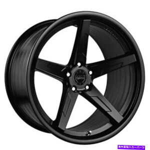 zC[@4{Zbg i4j20 "VERTINIzC[RFS1.7OXubNbvtTeubNiB2j (4) 20" Vertini Wheels RFS1.7 Satin Black with Gloss Black Lip Rims (B2)