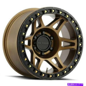 zC[@4{Zbg i4j17 "\bhzC[106[h̃r[hbNuYiB15j (4) 17" Method Wheels 106 Beadlock Bronze Off Road Rims(B15)