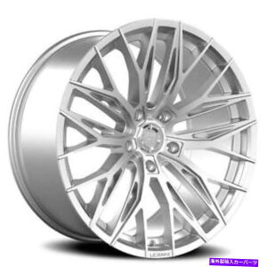 �z�C�[���@4�{�Z�b�g �i4�j22 ���炵�����N�T�j�z�C�[�����r���V���o�[�����iB42�j (4) 22 Staggered Lexani Wheels Aries Silver Rims(B42)�y���s�A���i�z
