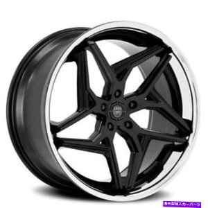 zC[@4{Zbg i4j20 "炵NTjzC[XpC_[OXubNWNbviB44j (4) 20" Staggered Lexani Wheels Spyder Gloss Black w Chrome Lip Rims (B44)