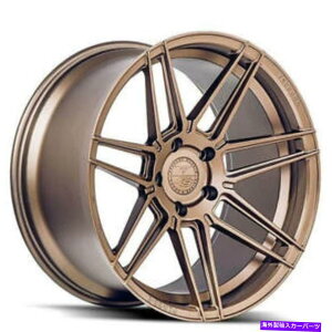 zC[@4{Zbg i4j20x9 "tF[_zC[F8-FR6}bguYiB1j (4) 20x9" Ferrada Wheels F8-FR6 Matte Bronze Rims (B1)