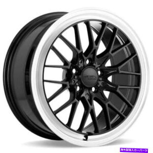 �z�C�[���@4�{�Z�b�g �i4�j19 �X�e�B�K�[�h�G�[�X�A���C�z�C�[��aff04�O���X�s�A�m�u���b�N�t���_�C�������h���b�v�iB41�j (4) 19 Staggered Ace Alloy Wheels AFF04 Gloss Piano Black with Diamond Lip(B41)�y���s�A