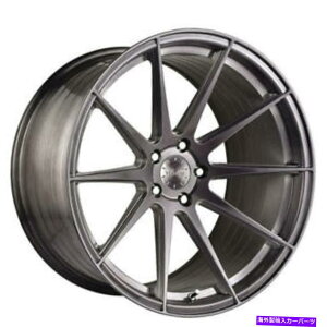 zC[@4{Zbg i4j20 "VERTINIzC[RFS1.3uVt`^iB7j (4) 20" Vertini Wheels RFS1.3 Brushed Titanium Rims (B7)