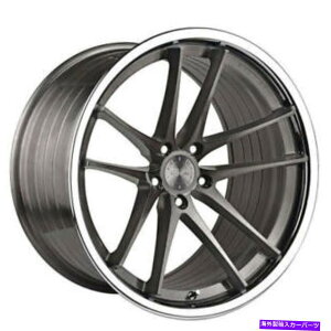 zC[@4{Zbg i4j20 "炳ꂽFeBjzC[rfs1.5uVt`^iB30j (4) 20" Staggered Vertini Wheels RFS1.5 Brushed Titanium Rims (B30)
