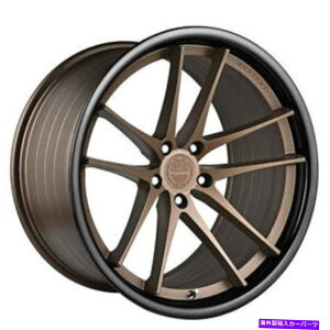 zC[@4{Zbg i4j20 "VERTINIzC[RFS1.5ubNbvtuVtuYiB30j (4) 20" Vertini Wheels RFS1.5 Brushed Bronze with Black Lip Rims (B30)
