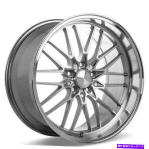 �z�C�[���@4�{�Z�b�g �i4�j20 �G�[�X�����z�C�[��aff04�@�B���H���ꂽ�t�F�C�X�����iB41�j (4) 20 Ace Alloy Wheels AFF04 Silver with Machined Face Rims(B41)�y���s�A���i�z