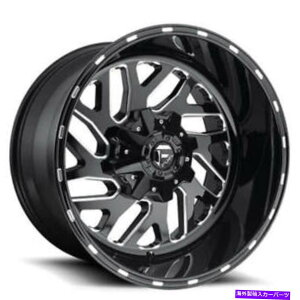 zC[@4{Zbg i4j22x10RzC[d581ggubN~h[hiB43j (4) 22x10 Fuel Wheels D581 Triton Black Milled Off Road Rims (B43)