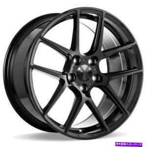 zC[@4{Zbg i4j19/20 "XeBK[hG[XACzC[aff02OXsAmubNiB41j (4) 19/20" Staggered Ace Alloy Wheels AFF02 Gloss Piano Black Rims(B41)