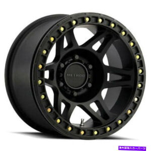 zC[@4{Zbg i4j17 "\bhzC[106r[hbN}bgubNIt[hiB15j (4) 17" Method Wheels 106 Beadlock Matte Black Off Road Rims(B15)