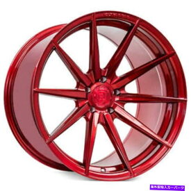 ホイール　4本セット （4）20x10 "RohanaWheels RFX1 Gloss Red Rims（B12） (4) 20x10" Rohana Wheels RFX1 Gloss Red Rims (B12)