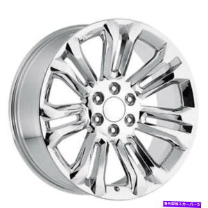 �z�C�[���@4�{�Z�b�g �i4�j24 "GMC�z�C�[��FR 55 Chrome OEM���v���J�����iB1�j (4) 24" GMC Wheels FR 55 Chrome OEM Replica Rims(B1)