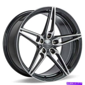 �z�C�[���@4�{�Z�b�g �i4�j20 ���ꂽ�G�[�X�����z�C�[��aff01�O���X�O���[�Ƌ@�B���H���ꂽ��iB41�j (4) 20 Staggered Ace Alloy Wheels AFF01 Gloss Grey with Machined Face(B41)�y���s�A���i�z