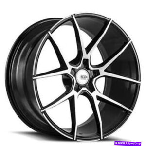 �z�C�[���@4�{�Z�b�g �i4�j21 Savini Wheels Black di Forza BM14�@�B���H�����iB6�j (4) 21 Savini Wheels Black Di Forza BM14 Machined Rims (B6)�y���s�A���i�z