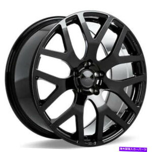 zC[@4{Zbg i4j22 "G[XzC[aff07OXubNiB42j (4) 22" Ace Alloy Wheels AFF07 Gloss Black Rims(B42)