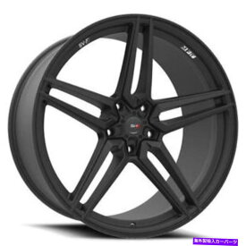 ホイール　4本セット （4）20 "SaviniホイールSV-F3マットブラックリム（B14） (4) 20" Savini Wheels SV-F3 Matte Black Rims (B14)