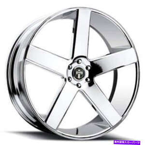 �z�C�[���@4�{�Z�b�g �i4�j22 �_�u�z�C�[���o���[S115�N���������iB42�j (4) 22 Dub Wheels Baller S115 Chrome Rims(B42)�y���s�A���i�z