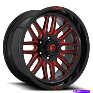 zC[@4{Zbg i4j22 "RzC[d663COje[gOXubNwLfBbhIt[hiB43j (4) 22" Fuel Wheels D663 Ignite Gloss Black w Candy Red Off Road Rims(B43)