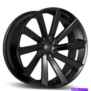�z�C�[���@4�{�Z�b�g �i4�j24 "Koko Kuture Wheels Kapan Gloss Black Rims 4PCS/�Z�b�g�iB10�j (4) 24" Koko Kuture Wheels Kapan Gloss Black Rims 4PCS/SET (B10)