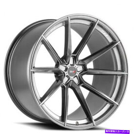 ホイール　4本セット （4）20x10 SaviniホイールSV-F4光沢グラファイトリム（B31） (4) 20x10 Savini Wheels SV-F4 Gloss Graphite Rims (B31)