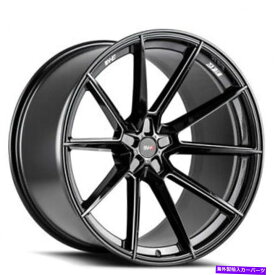 ホイール　4本セット （4）20x10 Savini Wheels SV-F4 GLOSS BLACK MILLED RIMS（B8） (4) 20x10 Savini Wheels SV-F4 Gloss Black Milled Rims (B8)