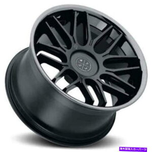 zC[@4{Zbg i4j22 "炳ꂽu[N_ChzC[BD-27TeubNWubNNiB3j (4) 22" Staggered Blaque Diamond Wheels BD-27 Satin Black w Black Chrome (B3)