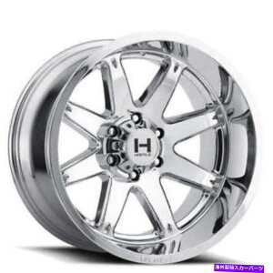 zC[@4{Zbg i4j22x10GΓIzC[H109At@A[}[bLiChromejH痣ꂽƂiB1j (4) 22x10 Hostile Wheels H109 Alpha Armor Plated (Chrome) Off Road(B1)