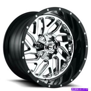 �z�C�[���@4�{�Z�b�g �i4�j22x12�R���z�C�[��D211�g���g���N�����t�F�C�XW�u���b�N���b�v2PCS�I�t���[�h�iB45�j (4) 22x12 Fuel Wheels D211 Triton Chrome Face w Black Lip 2pcs Off Road (B45)�y���s�A���i�z