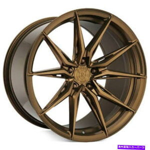 �z�C�[���@4�{�Z�b�g �i4�j20x10/20x12 ���炵��Rohana�z�C�[��RFX13�u���V�t���u�����Y�����iB10�j (4) 20x10/20x12 Staggered Rohana Wheels RFX13 Brushed Bronze Rims (B10)�y���s�A���i�z