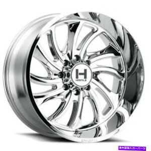 zC[@4{Zbg i4j22 "GΓIzC[H118f[A[}[bLNIt[hiB2j (4) 22" Hostile Wheels H118 Demon Armor Plated Chrome Off Road Rims(B2)