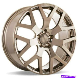 zC[@4{Zbg i4j22 "G[XzC[aff07Vo[x[XN[p[NiB45j (4) 22" Ace Alloy Wheels AFF07 Silver Base Cooper Chrome Rims(B45)