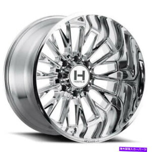 zC[@4{Zbg i4j24 "GΓIȃzC[H114t[[A[}[bLNIt[hiB5j (4) 24" Hostile Wheels H114 Fury Armor Plated Chrome Off Road Rims(B5)