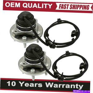 Wheel Hub Bearing 2PCStH[hNErNgAJ[5ȎOփnuxAOAZu 2PCS Front Wheel Hub & Bearings Assembly For Ford Crown Victoria Lincoln 5Lug