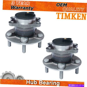 Wheel Hub Bearing 2PCS 07-17�̃e�B���P����փx�A�����O�W�[�v�p�g���I�b�g�R���p�X�N���C�X���[200 2WD 2pcs TIMKEN Rear Wheel Bearing For 07-17 JEEP Patriot Compass Chrysler 200 2WD