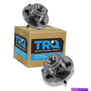 Wheel Hub Bearing Dodge Dakota Mitsubishi Raider�p��TRQ�t�����g�z�C�[���x�A�����O�n�u�y�A�Z�b�g2 TRQ Front Wheel Bearing Hub Pair Set of 2 for Dodge Dakota Mitsubishi Raider