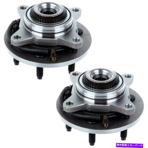 Wheel Hub Bearing 2006N2008N2xtgzC[xAOnutH[hF-150J[}[NLT 4WD w/abs t1 2x Front Wheel Bearing Hub For 2006-2008 Ford F-150 Lincoln Mark LT 4WD w/ABS T1