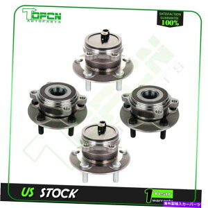 Wheel Hub Bearing 2マツダのフロント + 2リアドライバーまたは助手席のハブベアリング3 2014-2018 2 Front + 2 Rear Driver Or Passenger Wheel Hub Bearing For Mazda 3 2014-2018