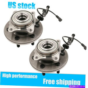 Wheel Hub Bearing 15-17 FORD Expedition Navigator��2�̌�փn�u�ƃx�A�����O�A�Z���u���̃Z�b�g Set of 2 Rear Wheel Hub & Bearing Assembly For 15-17 Ford Expedition Navigator�y���s�A���i�z
