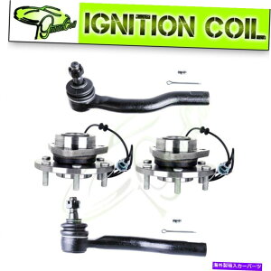 Wheel Hub Bearing 2004�N����2007�N�̓��Y�A���}�_�^�C�^���t�����g�z�C�[���x�A�����O�n�uw/abs�A�E�^�[�^�C���b�h For 2004-2007 Nissan Armada Titan Front Wheel Bearing Hubs w/ABS Outer Tie Rod