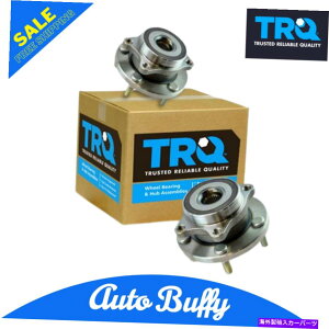 Wheel Hub Bearing TRQ�z�C�[���x�A�����O���n�u�A�Z���u���t�����gLH RH�y�A�t�B�b�g04-14�X�o��WRX STI TRQ Wheel Bearing & Hub Assembly Front LH RH Pair Fits 04-14 Subaru WRX STI�y���s�A���i�z