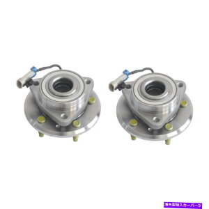 Wheel Hub Bearing �L���v�e�B�o�X�|�[�c�G�N�C�m�b�N�X�g�����gVUE XL-7��2�{�O�փn�u�ƃx�A�����O�A�Z���u�� 2x Front Wheel Hub & Bearing Assembly For Captiva Sport Equinox Torrent Vue XL-7�y���s�A���i�z