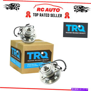 Wheel Hub Bearing TRQ�z�C�[���x�A�����O���n�u�A�Z���u�����A�y�A�t�B�b�g08-11�N���C�X���[�_�b�W�t�H���N�X���[�Q�� TRQ Wheel Bearing & Hub Assembly Rear Pair Fits 08-11 Chrysler Dodge Volkswagen�y���s�A���i�z