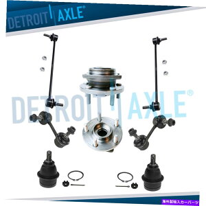 Wheel Hub Bearing 2009N2010Ñ_bWAxW[̃tgzC[xAOƃnu{[WCgXEFCo[N Front Wheel Bearing & Hub Ball Joints Sway Bar Link for 2009 2010 Dodge Avenger