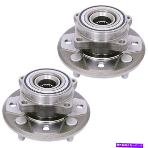 Wheel Hub Bearing 1990-97�z���_�A�R�[�h1997 Acura CL 2.2L H03��2�̑O�փx�A�����O�ƃn�u���Z�b�g Set 2 Front Wheel Bearing & Hub for 1990-97 Honda Accord 1997 Acura CL 2.2L H03�y���s�A���i�z