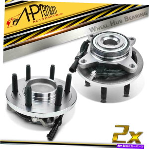 Wheel Hub Bearing Ford Expedition Lincoln 2007-2010��2x�t�����g�����E�z�C�[���x�A�����O���n�u�����J�[�� 2x Front Left & Right Wheel Bearing & Hub for Ford Expedition Lincoln 2007-2010�y���s�A���i�z