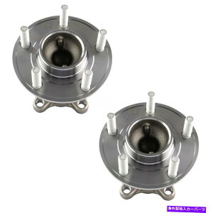 Wheel Hub Bearing TRQ���A�z�C�[���x�A�����O���n�u�A�Z���u��LH RH�L�b�g�y�A2012-2018 Ford Focus TRQ Rear Wheel Bearing & Hub Assembly LH RH Kit Pair for 2012-2018 Ford Focus�y���s�A���i�z