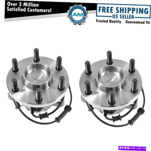 Wheel Hub Bearing 2つの前輪ベアリング&ハブが日産パスファインダーフロンティアXterra Equator 2WDに適合する 2 Front Wheel Bearing & Hub fits Nissan Pathfinder Frontier Xterra Equator 2WD